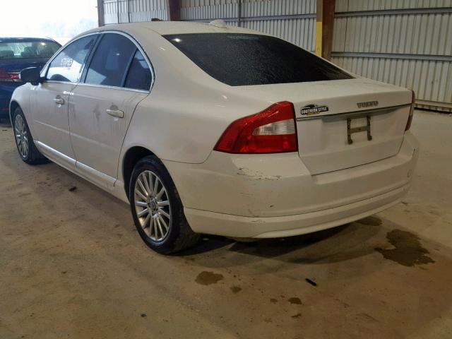 YV1AS982381074781 - 2008 VOLVO S80 3.2 WHITE photo 3