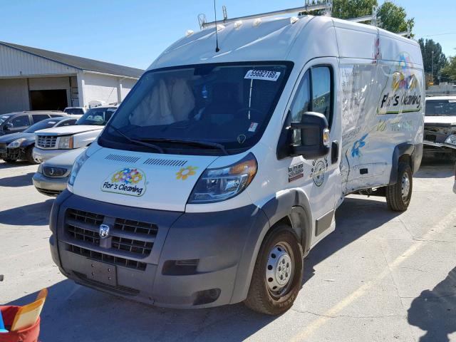 3C6TRVDG3HE521070 - 2017 RAM PROMASTER 白色 照片 2