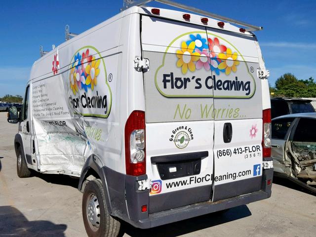 3C6TRVDG3HE521070 - 2017 RAM PROMASTER 白色 照片 3