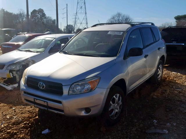 JTMZD33V475042379 - 2007 TOYOTA RAV4 SILVER photo 2