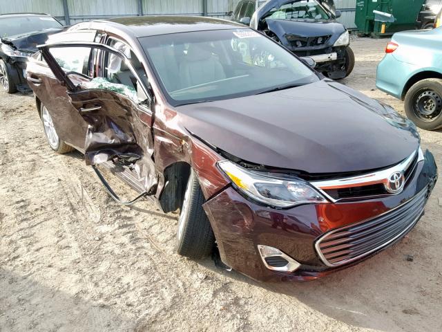 4T1BK1EB2FU150627 - 2015 TOYOTA AVALON XLE BURGUNDY photo 1