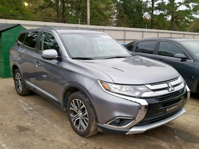 JA4AD3A37JZ011197 - 2018 MITSUBISHI OUTLANDER GRAY photo 1