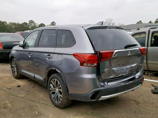 JA4AD3A37JZ011197 - 2018 MITSUBISHI OUTLANDER GRAY photo 3