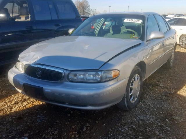 2G4WS52J141299818 - 2004 BUICK CENTURY CU GRAY photo 2