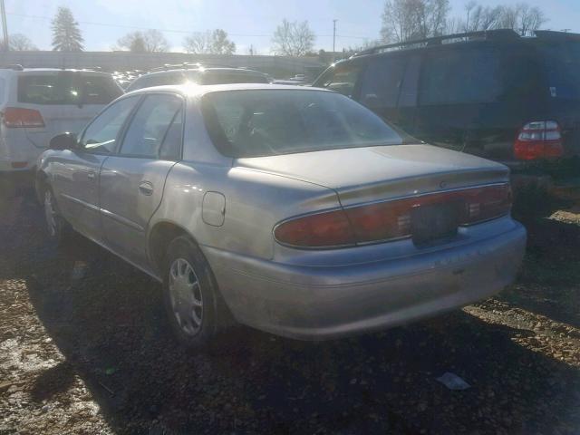 2G4WS52J141299818 - 2004 BUICK CENTURY CU GRAY photo 3