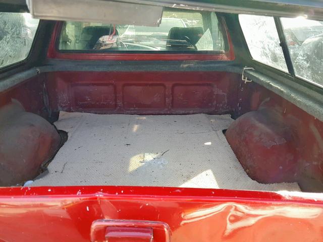 4TARN81AXNZ013125 - 1992 TOYOTA PICKUP 1/2 RED photo 6