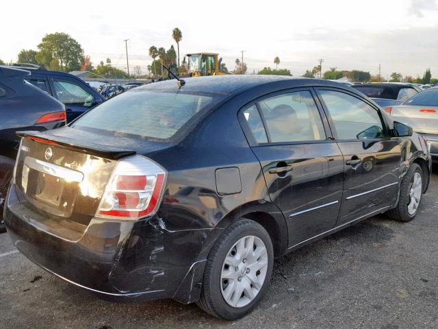 3N1AB6AP8CL775752 - 2012 NISSAN SENTRA 2.0 BLACK photo 4