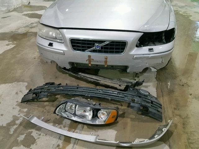 YV1RH592362545795 - 2006 VOLVO S60 2.5T SILVER photo 9