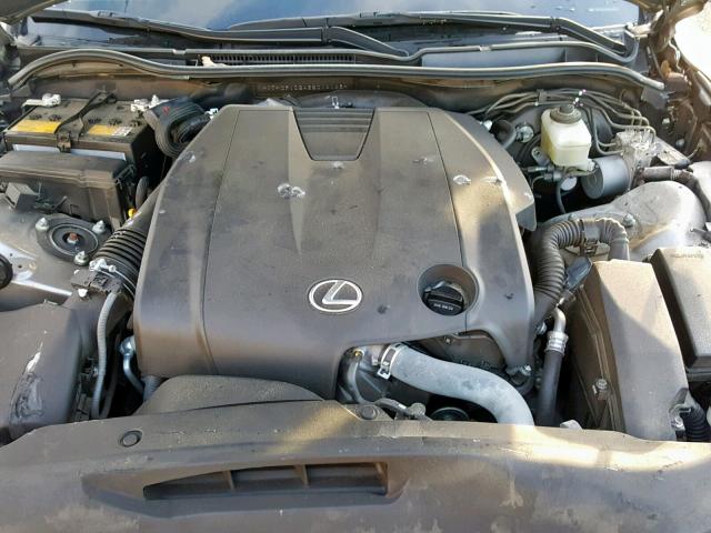 JTHCF1D24E5014148 - 2014 LEXUS IS 250 GRAY photo 7