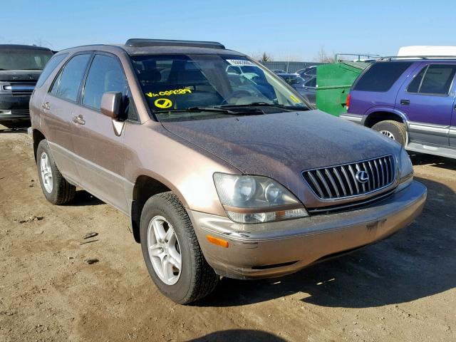 JT6HF10U5X0029389 - 1999 LEXUS RX 300 GOLD photo 1