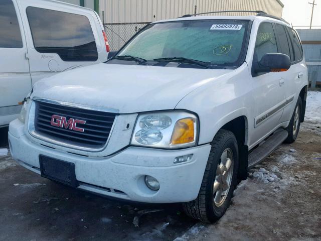 1GKDT13S622341233 - 2002 GMC ENVOY WHITE photo 2