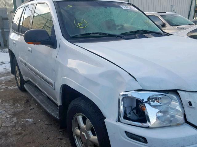 1GKDT13S622341233 - 2002 GMC ENVOY WHITE photo 9