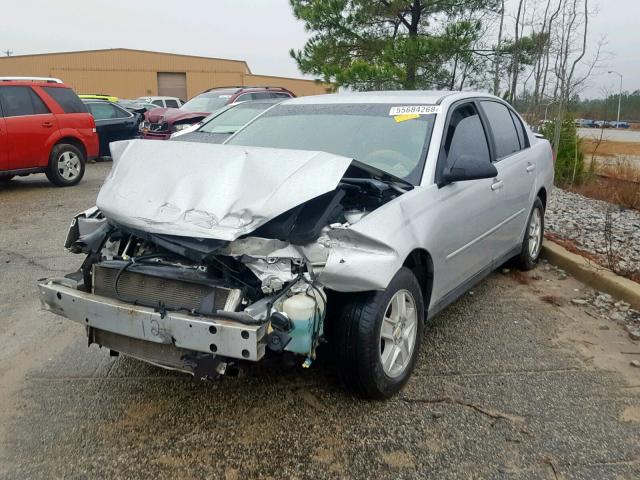 1G1ZT52825F255163 - 2005 CHEVROLET MALIBU LS 灰色 照片 2