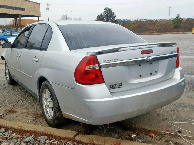 1G1ZT52825F255163 - 2005 CHEVROLET MALIBU LS 灰色 照片 3