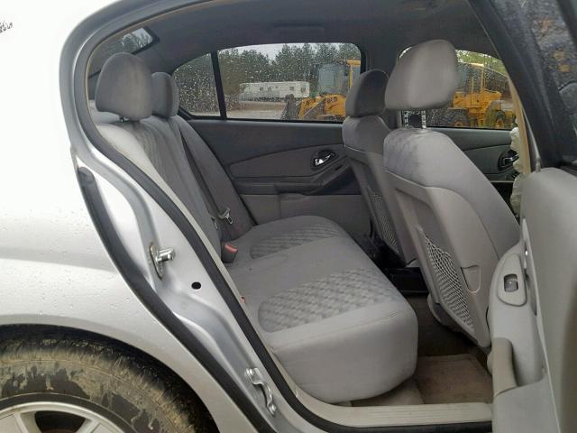 1G1ZT52825F255163 - 2005 CHEVROLET MALIBU LS 灰色 照片 6