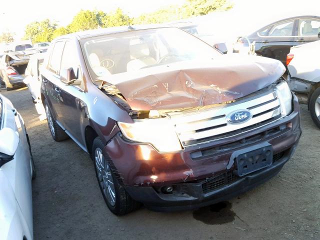 2FMDK39C79BA56213 - 2009 FORD EDGE LIMIT MAROON photo 1