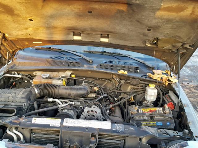 1J4GL58K06W203141 - 2006 JEEP LIBERTY LI TAN photo 7