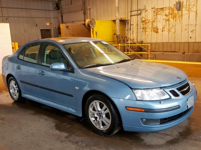 YS3FD49Y671117870 - 2007 SAAB 9-3 2.0T GRAY photo 1