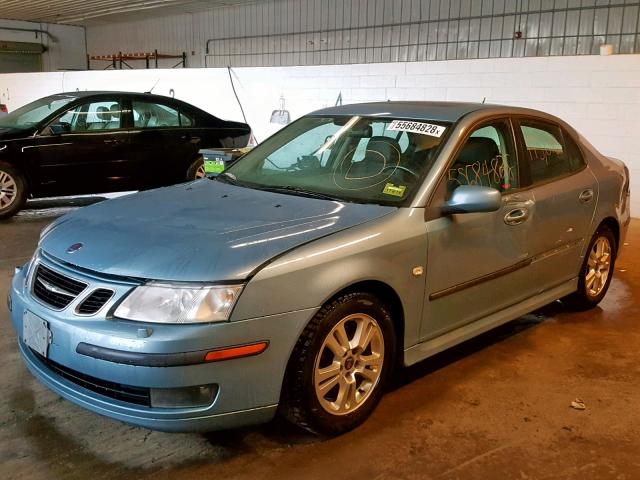 YS3FD49Y671117870 - 2007 SAAB 9-3 2.0T GRAY photo 2