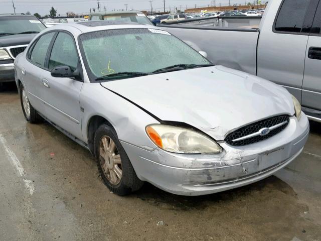 1FAHP56S63A106817 - 2003 FORD TAURUS SEL SILVER photo 1