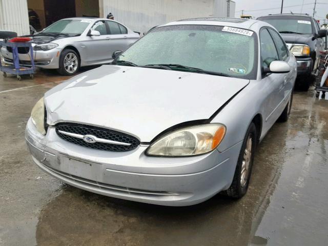 1FAHP56S63A106817 - 2003 FORD TAURUS SEL SILVER photo 2