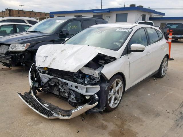 1FADP3N25FL324373 - 2015 FORD FOCUS TITA WHITE photo 2