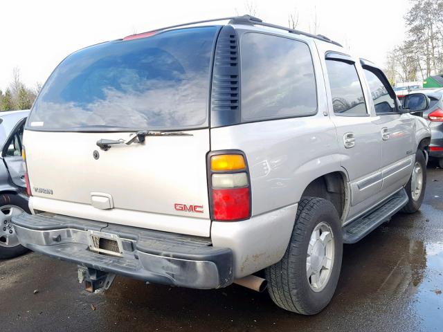 1GKEK13Z94J212092 - 2004 GMC YUKON BEIGE photo 4