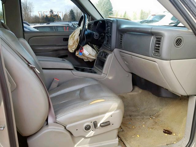 1GKEK13Z94J212092 - 2004 GMC YUKON BEIGE photo 5