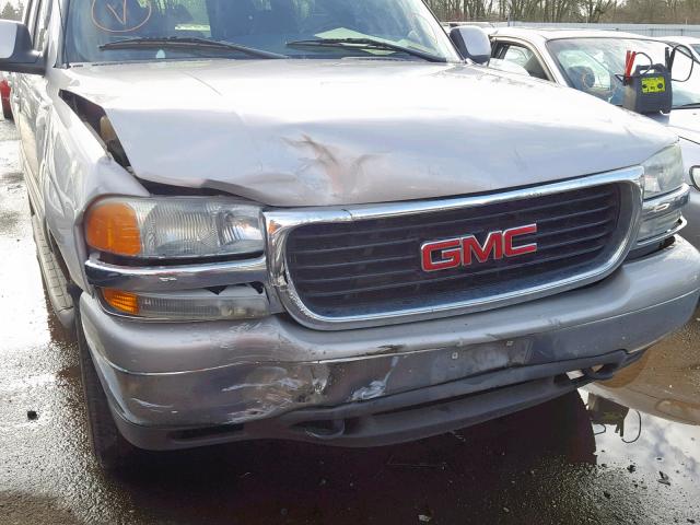 1GKEK13Z94J212092 - 2004 GMC YUKON BEIGE photo 9