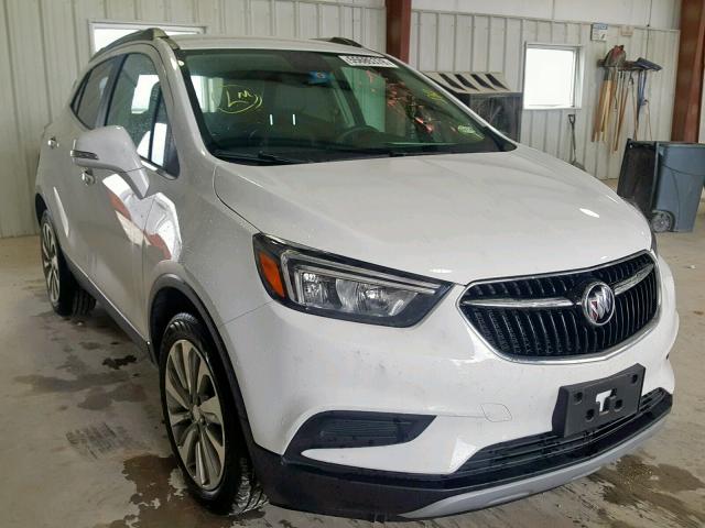 KL4CJASBXJB636214 - 2018 BUICK ENCORE PRE WHITE photo 1