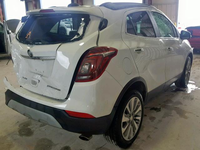 KL4CJASBXJB636214 - 2018 BUICK ENCORE PRE WHITE photo 4