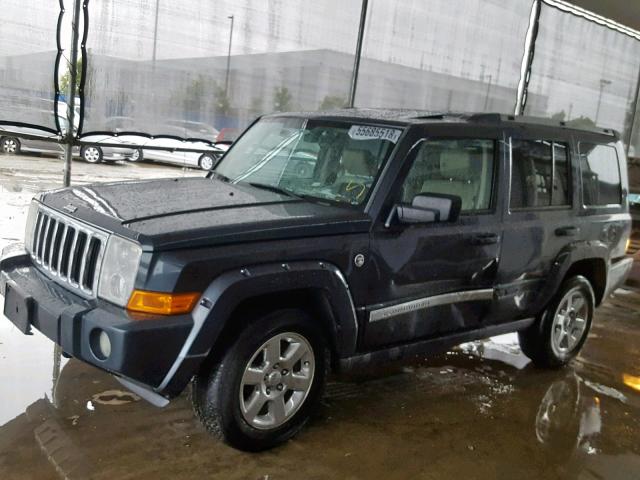 1J8HG58207C530391 - 2007 JEEP COMMANDER Mavi foto 2