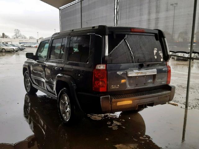 1J8HG58207C530391 - 2007 JEEP COMMANDER Mavi foto 3