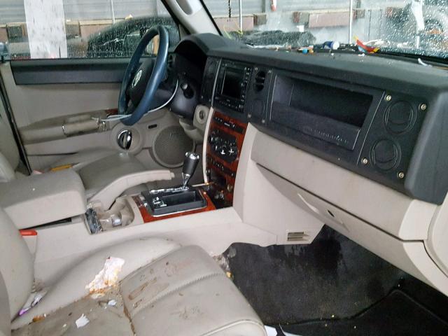 1J8HG58207C530391 - 2007 JEEP COMMANDER Mavi foto 5