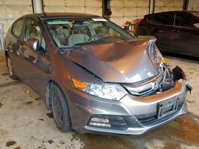 JHMZE2H39DS000817 - 2013 HONDA INSIGHT GRAY photo 1