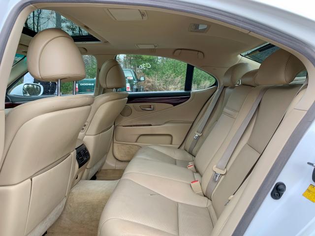 JTHCL46F895003881 - 2009 LEXUS LS 460 WHITE photo 6