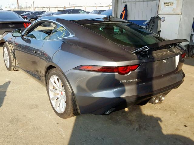 SAJDD1EV7JCK53379 - 2018 JAGUAR F-TYPE CHARCOAL photo 3