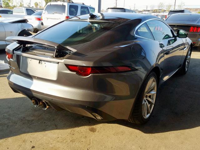 SAJDD1EV7JCK53379 - 2018 JAGUAR F-TYPE CHARCOAL photo 4