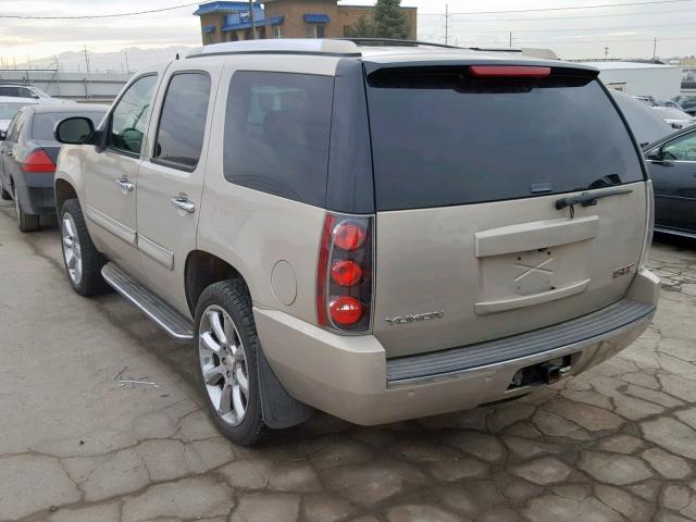 1GKFK63897J364886 - 2007 GMC YUKON DENA GOLD photo 3