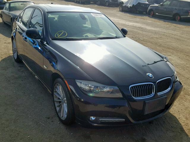 WBAPN7C52BA781629 - 2011 BMW 335 D BLACK photo 1