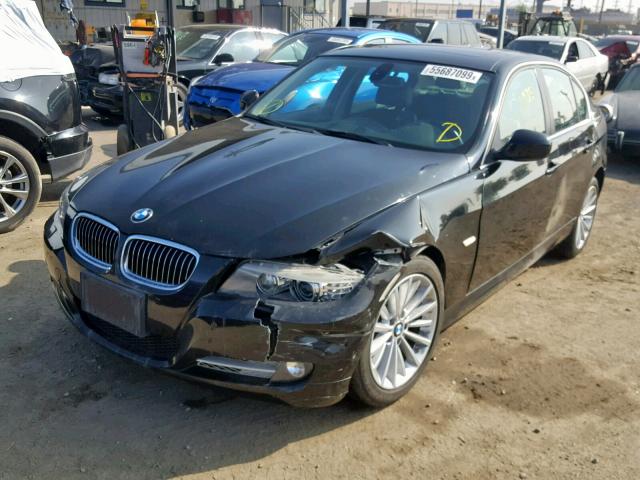 WBAPN7C52BA781629 - 2011 BMW 335 D BLACK photo 2