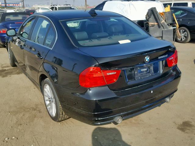 WBAPN7C52BA781629 - 2011 BMW 335 D BLACK photo 3