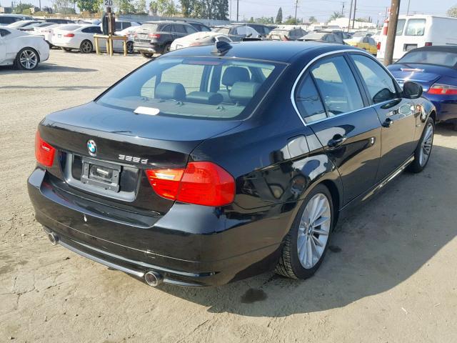 WBAPN7C52BA781629 - 2011 BMW 335 D BLACK photo 4