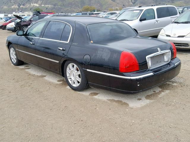 1LNHM84W47Y638991 - 2007 LINCOLN TOWN CAR E BLACK photo 3