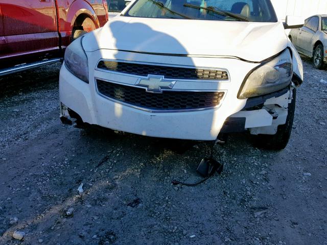 1G11D5RR8DF113648 - 2013 CHEVROLET MALIBU 1LT WHITE photo 9
