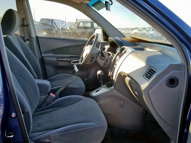 KM8JN12D17U685698 - 2007 HYUNDAI TUCSON SE BLUE photo 5