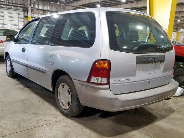 2FMZA50451BB66093 - 2001 FORD WINDSTAR L SILVER photo 3