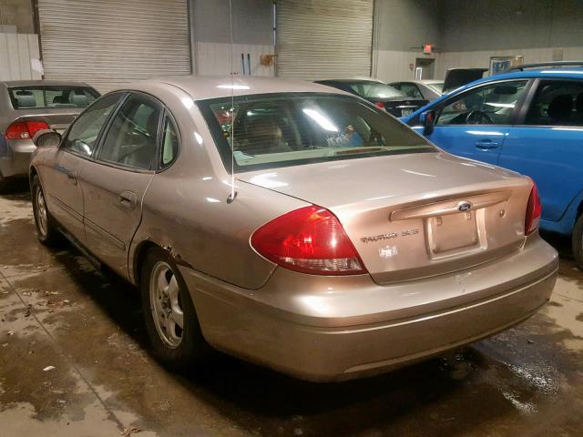 1FAFP55U14G173012 - 2004 FORD TAURUS SES TAN photo 3