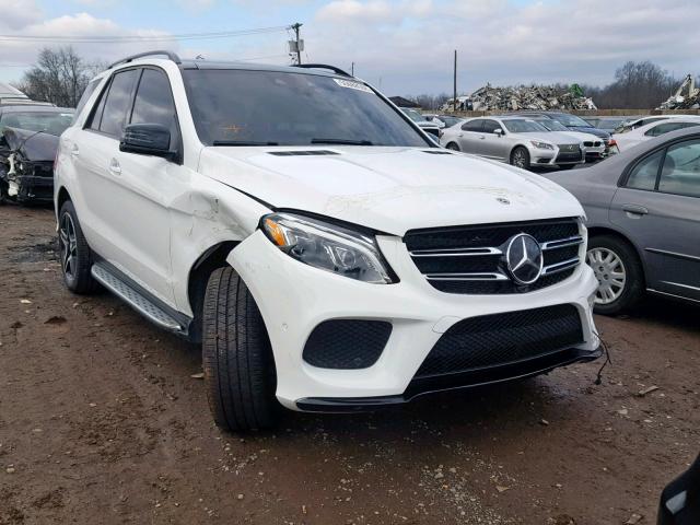 4JGDA5HB1JB072442 - 2018 MERCEDES-BENZ GLE 350 4M WHITE photo 1