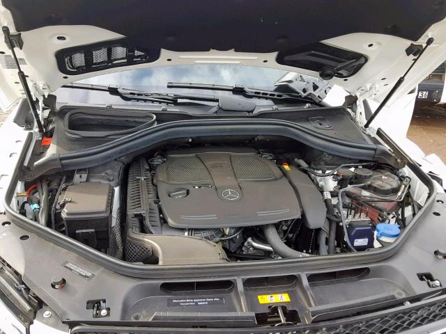 4JGDA5HB1JB072442 - 2018 MERCEDES-BENZ GLE 350 4M WHITE photo 7